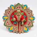 Shahi Lotus festive zardosi embroidered Laddu Gopal poshak