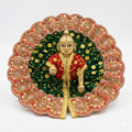 Vraj-Vilas velvet sequin Laddu Gopal poshak — premium festive shringar