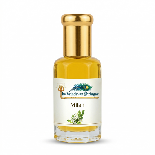 Milan roll-on attar bottle, 10ml — premium Kannauj fragrance oil