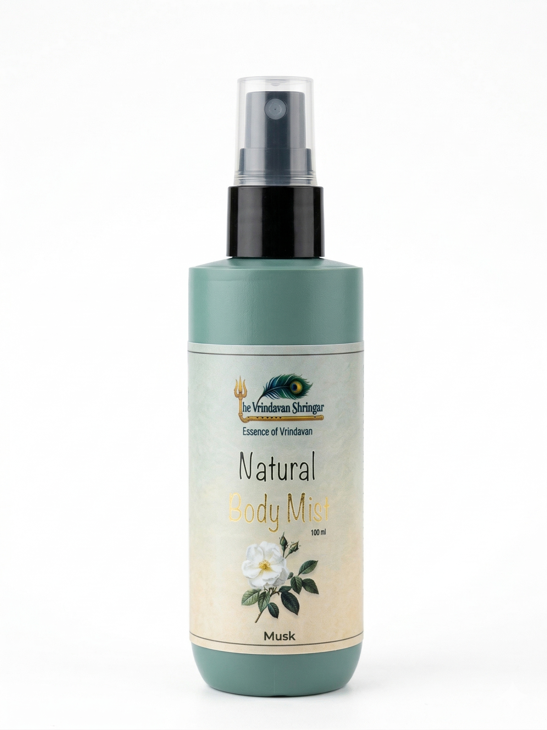 Musk body mist spray bottle, 200ml — long-lasting natural fragrance