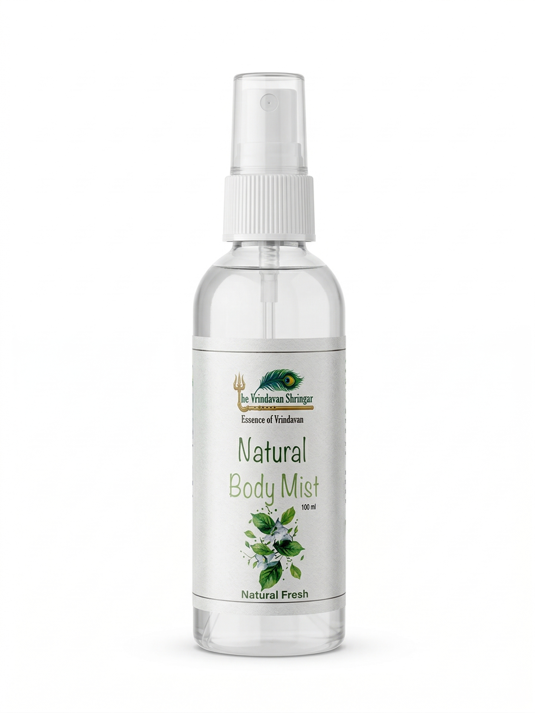 Natural Fresh body mist spray bottle, 200ml