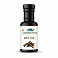 White Oudh roll-on attar bottle, 10ml — premium woody fragrance oil